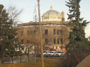 Stately building indicates a civic-center presence